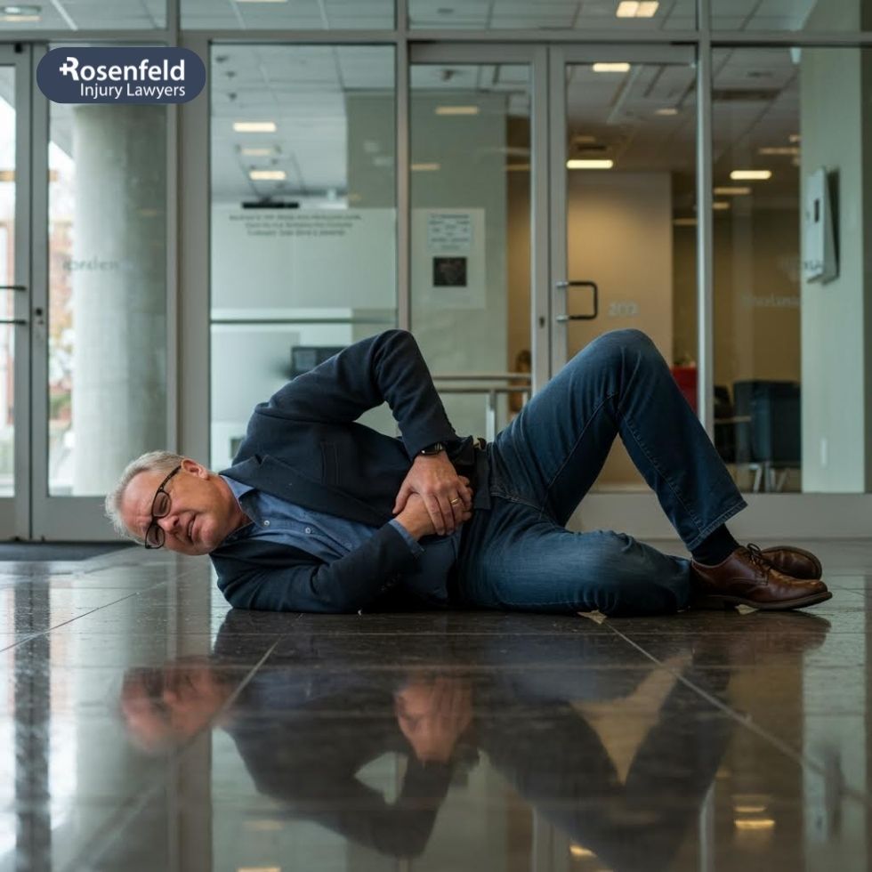 Illinois lawyer explains slip and fall personal injury laws.