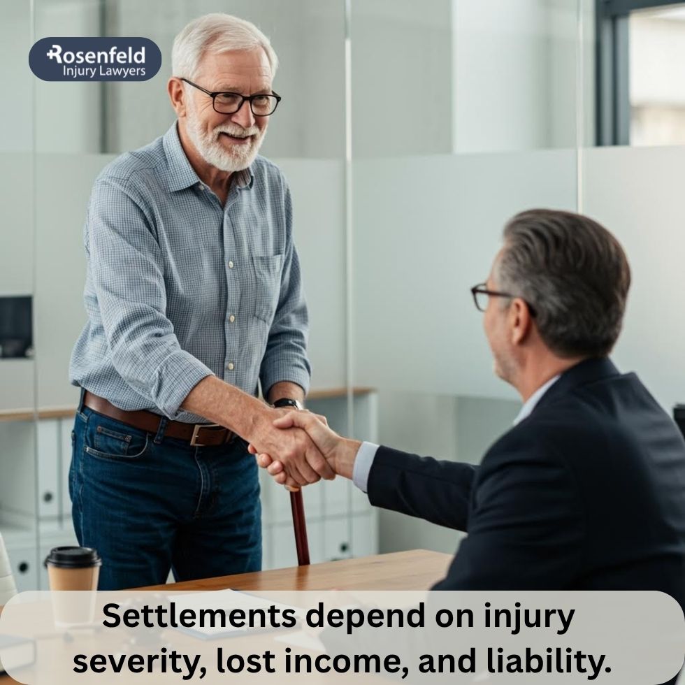 Slip and fall accident occurs due to hazardous parking lot conditions.