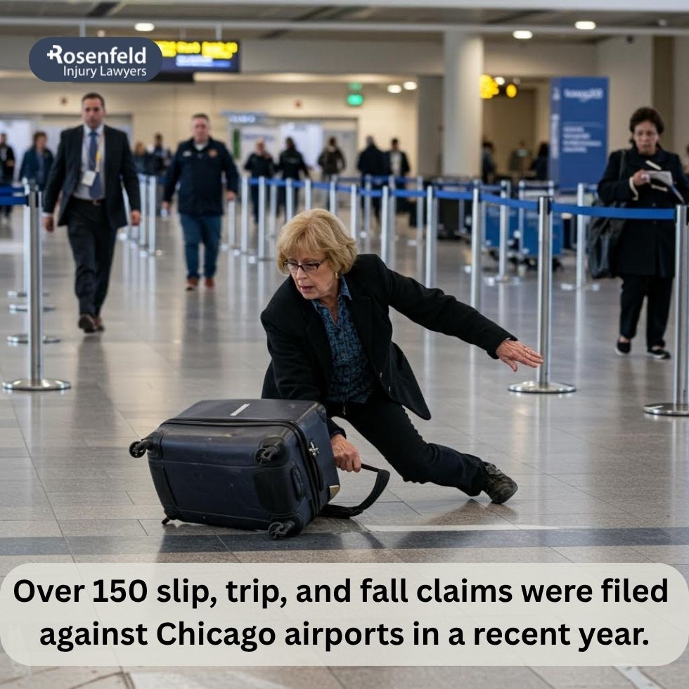 An attorney reviews your medical records after an airport fall.