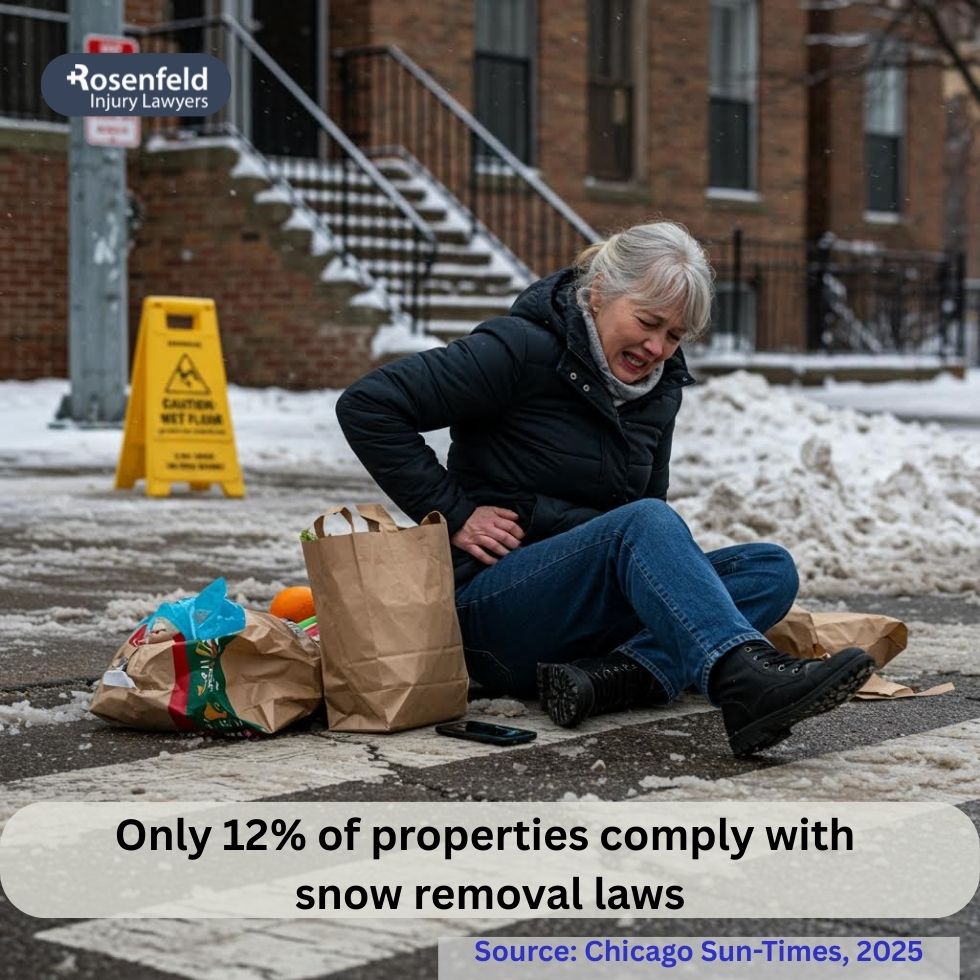 Chicago slip and fall accidents with injuries.