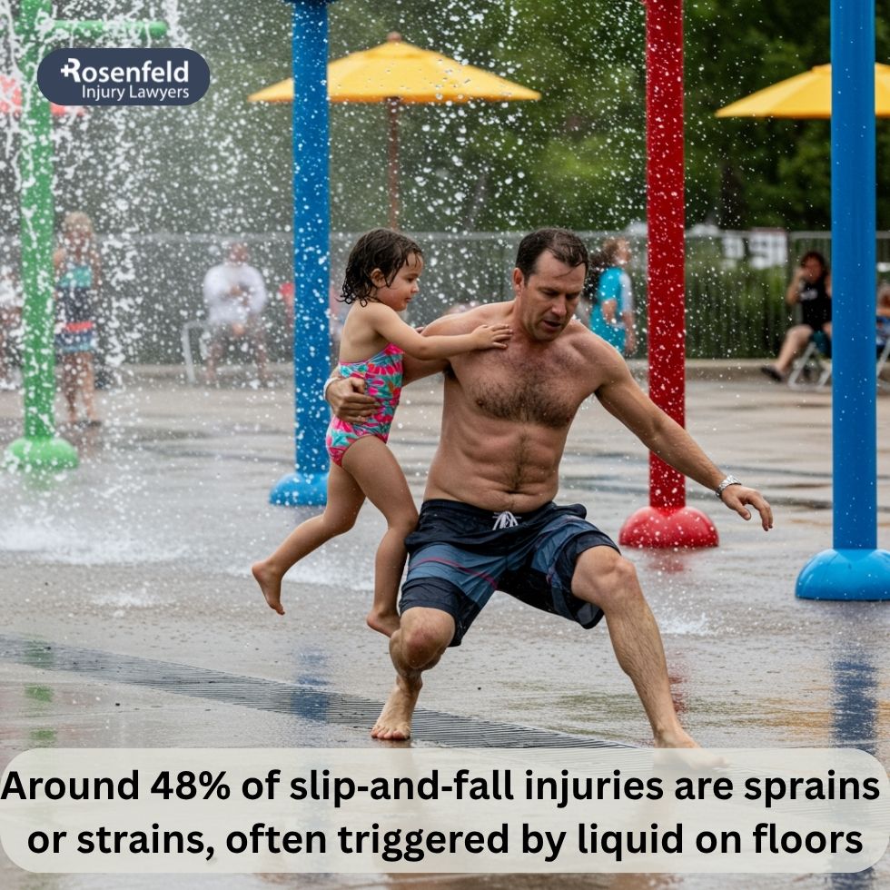 Negligent property owner failing to implement slip and fall safety measures