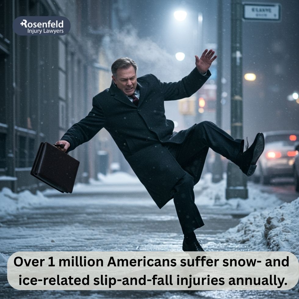 Attorney for falls when property owners don't shovel snow.