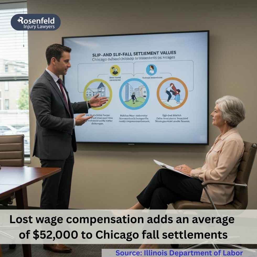 Key factors that affect settlement value in Chicago slips and falls.
